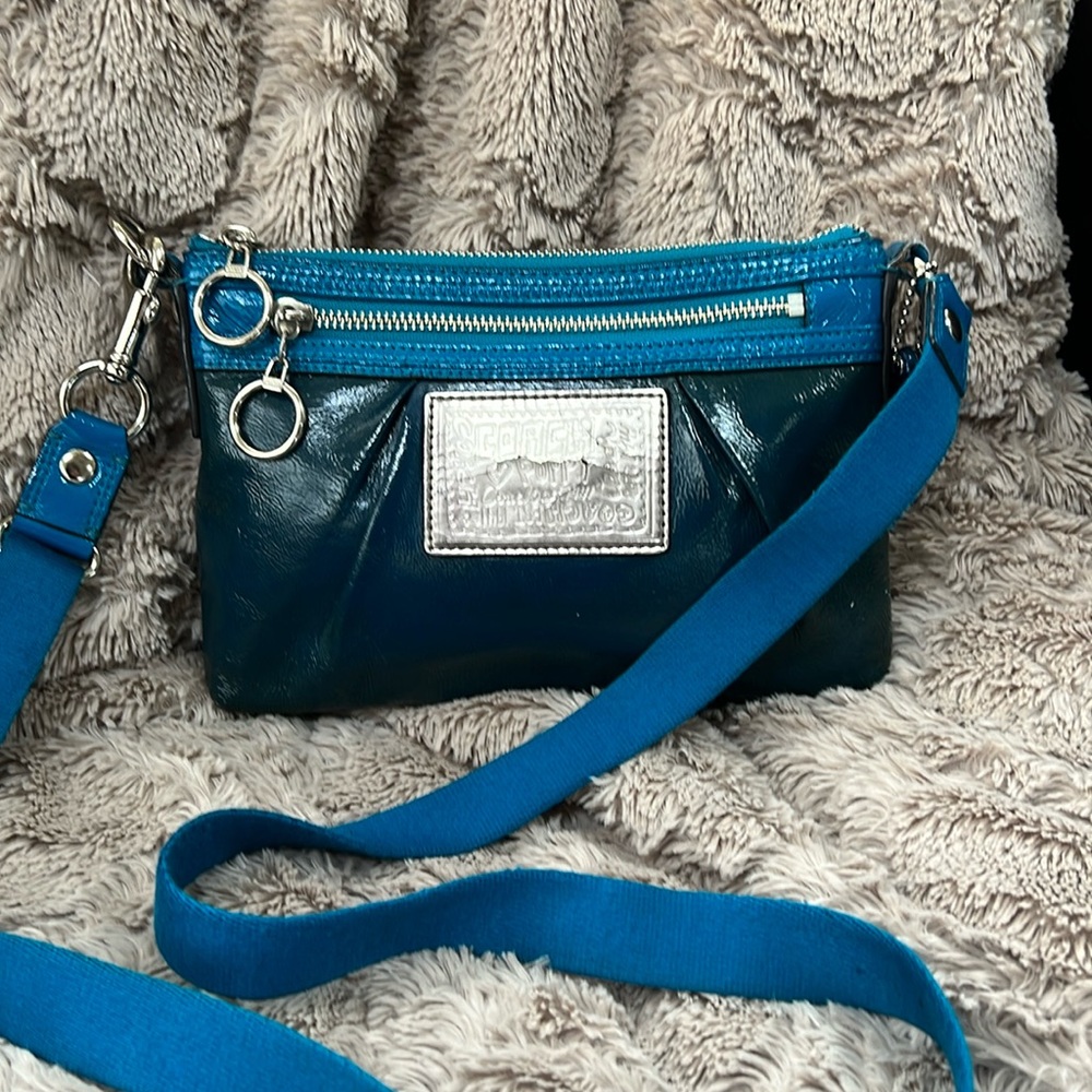 COACH Blue Crossbody bag